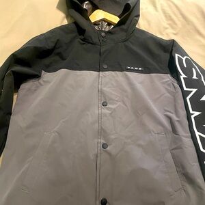 Big boys size M vans windbreaker jacket